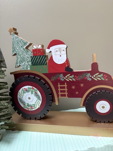 Gisela graham wooden - wooden, santa