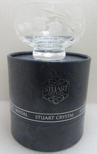Set of Six (6) Stuart Crystal "Cascade" Sundae/Fruit Bowls (MIB)