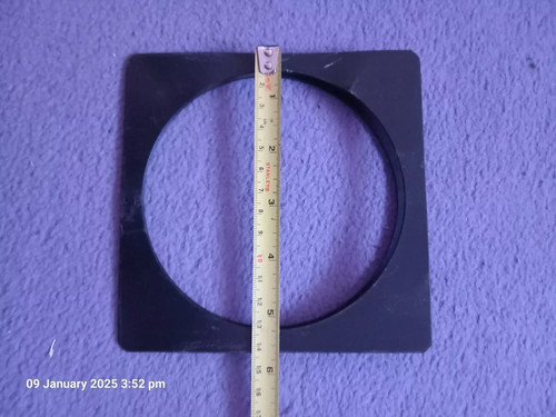 Gel frame black 4cm x - frame, 14.4cm