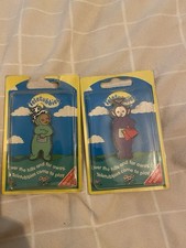 Telly Tubbies Vintage Pin Broach’s In Box X2