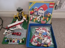 Vintage Lego 6379 Riding Stable Boxed + 6392 Airport Legoland Vintage Rare Town