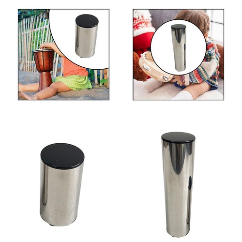 Portable metal guiro shaker - metal,