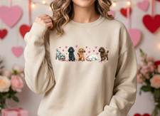 Valentines Heart Mini Poodle