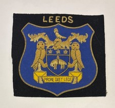 Leeds Rugby League Vintage Blazer Badge - Very Rare - Excellent Condition