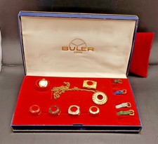 Vintage BULER Womens  Swiss Manual Wind Interchangeable Watch Set-VGVC/Working