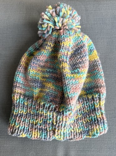 Hand knitted wooly - hand, hat