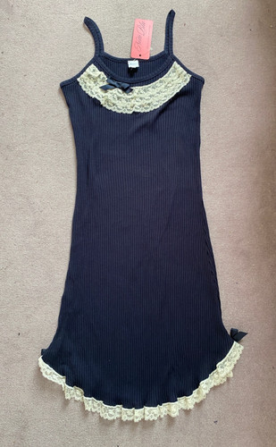 Bnwt notte blu babydoll - blu,