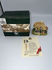 Lilliput Lane Little Garden Party House Figure Boxed Deeds Sale Promotion Signed