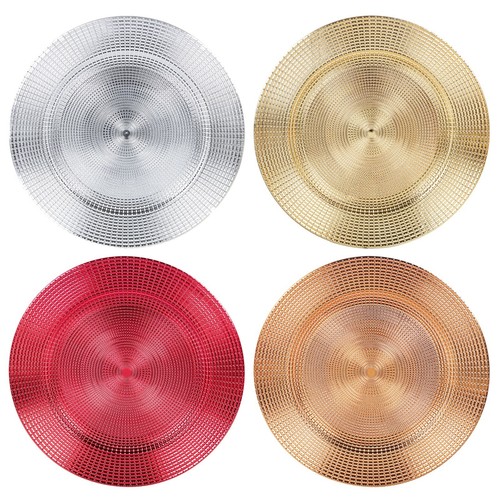 Christmas charger plates - christmas,