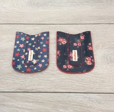 Cath Kidston 2 Blackberry Mobile Phone Cases, Blue Floral Print & Star Print