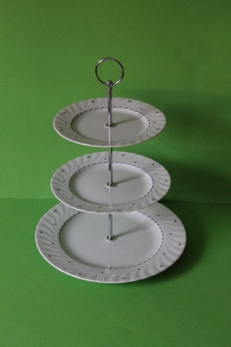 Enchanting three tier etagere - three-tier,