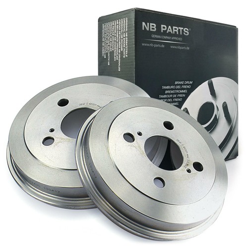 Brake drum - 2x, rear