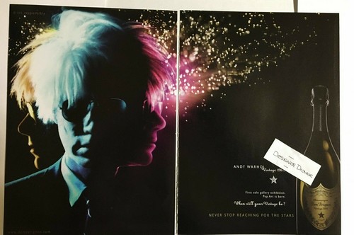 Andy warhol for dom - andy, perignon