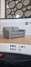 NEXT Michigan Sofa (Medium, in grey weave)