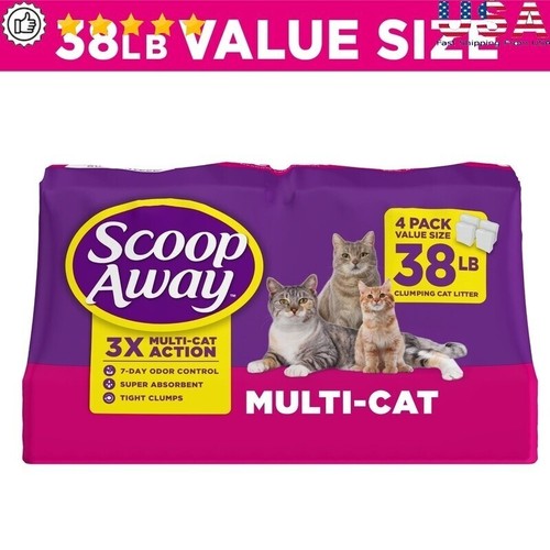 Multi cat litter clumping - cat,