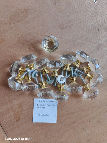 15x clear diamond crystal - 15x,