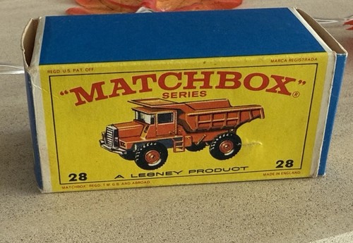 Matchbox lesney 28d mack dump - matchbox,