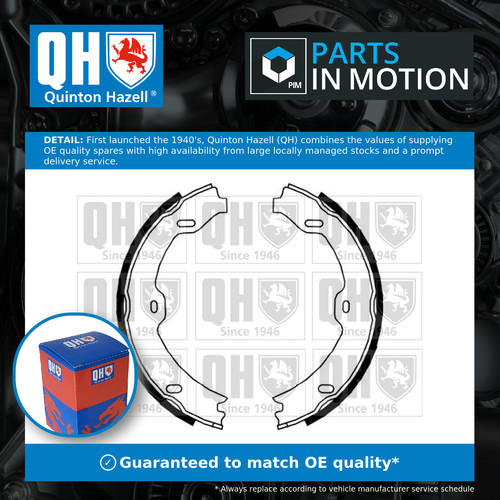 Handbrake shoes set - handbrake,