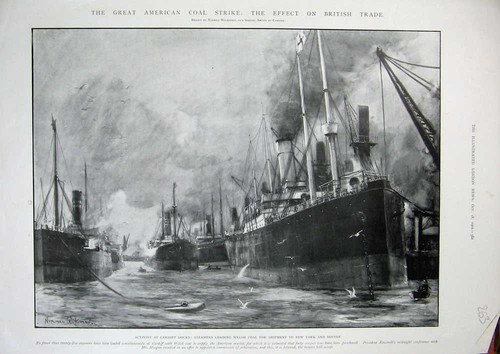 Original old antique - original, print