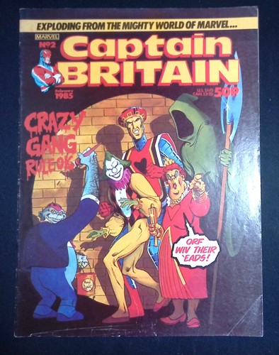 Captain britain copper - captain,