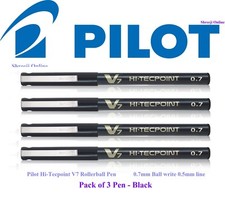 3 x Pilot Hi-TecPoint V7 0.7mm
