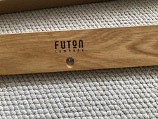 Oak 5 Hook Rail - The Futon Company