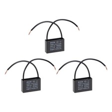 3pcs 2 Wire CBB61 Ceiling Fan Capacitor 0.8uF 450V AC Motor Run Capacitors