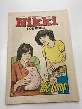 VINTAGE -  NIKKI FOR GIRLS - COMIC  - 30th May 1987 - EXCELLENT CONDITION