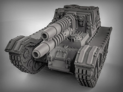 Heavy tank hunter model - model,