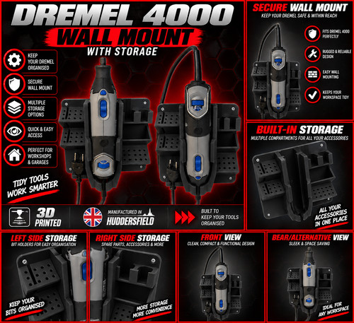 Dremel 3000 4000 wall mount - dremel, 3000/4000