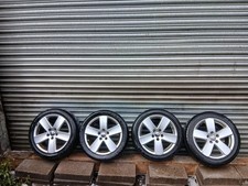 VOLKSWAGEN PASSAT B6 ALLOY WHEELS SET 235/45/17 ET47 7.5JX17 3C0601025E MARKS