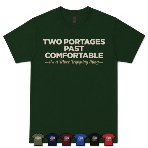 Two portages past - two, comfortable