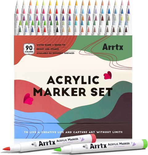 Arrtx acrylic markers - arrtx,