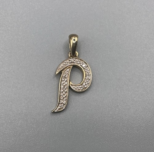 9ct gold diamond - gold, p