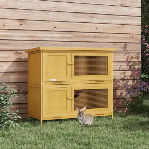 Tier wooden rabbit - 2-tier,