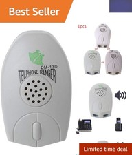 Portable beige landline phone - portable,
