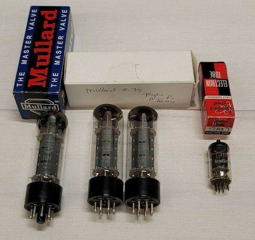 Mullard el34 6ac7 12ax7 - mullard,