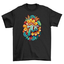 Retro_70 Flower Power T-shirt