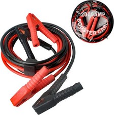 4M Heavy Duty Jump Leads 2000AMP Car Van Battery Starter Booster Cables Jumper
