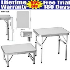 Folding Camping Table Small Lightweight Portable Outdoor Picnic Aluminium Table