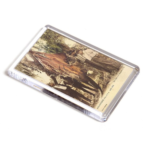 Fridge magnet vintage - -,