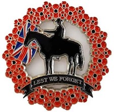 2024 Uk Poppies Pin Badge