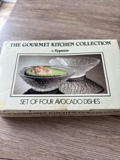 Vintage Rayware Glass Avocado
