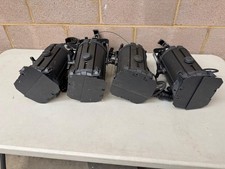 4 x Selecon Acclaim Fresnel 500/650W Spotlight + Barndoors, Clamp & Spare Lamp