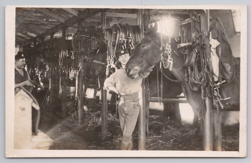 Rppc british army cavalry - british,