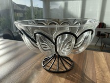Vintage Blown Glass Bowl &