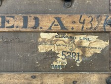Antique 1900 cunard line - 1900,