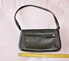 Tula small black leather