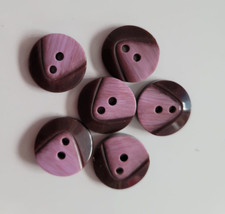 Purple two tone buttons - 2