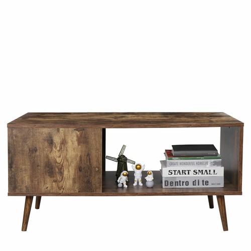Retro wooden coffee - wooden,